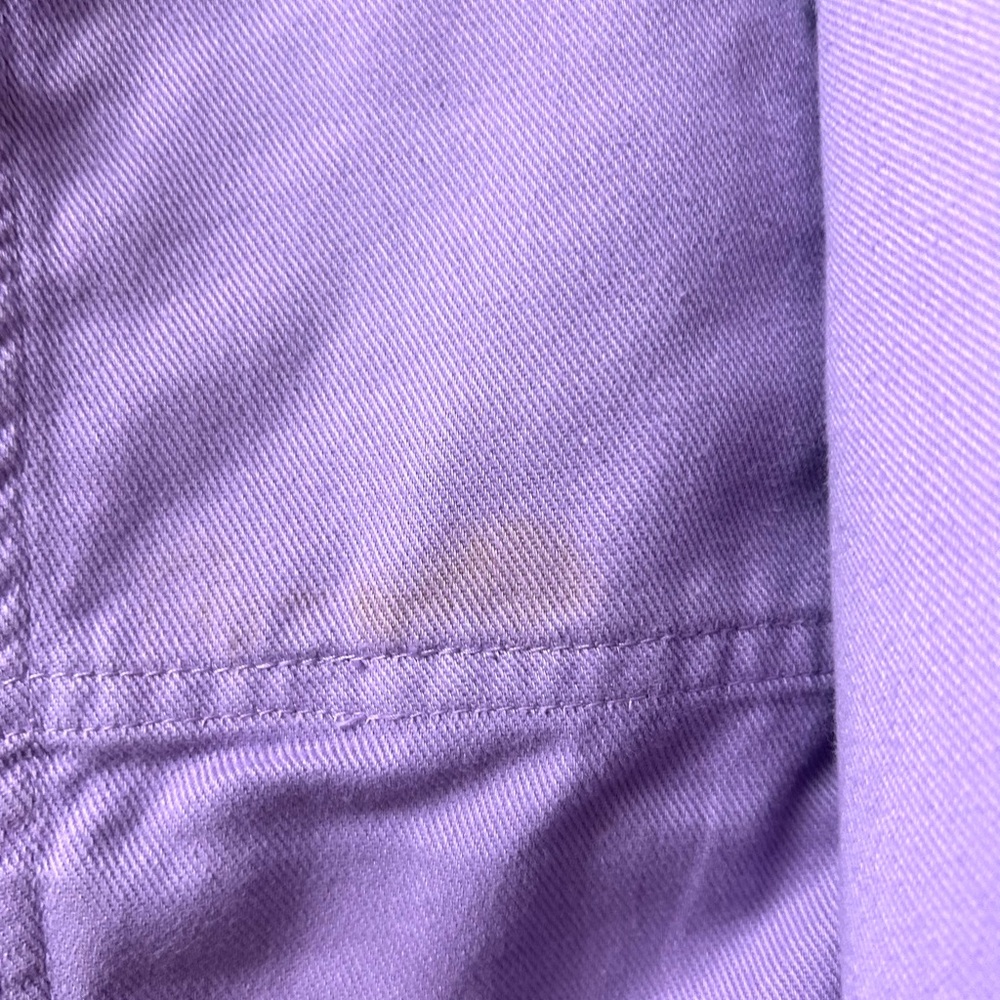 Vintage Hunters Run Lilac Two-Piece Denim Jacket & Pants Set - Picture 6 of 9